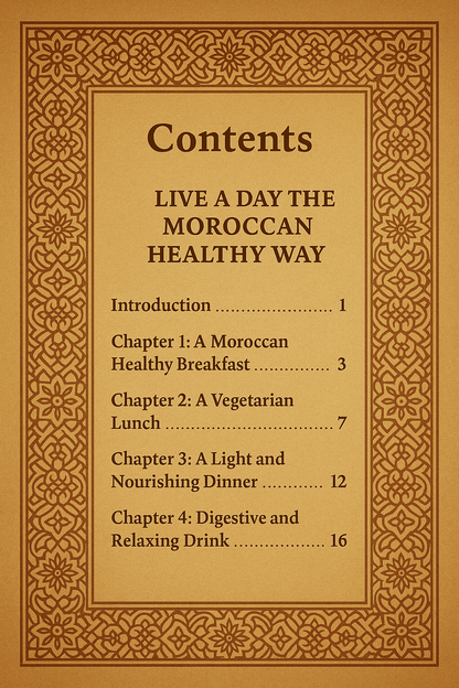 Health and flavor - Morrocan delights